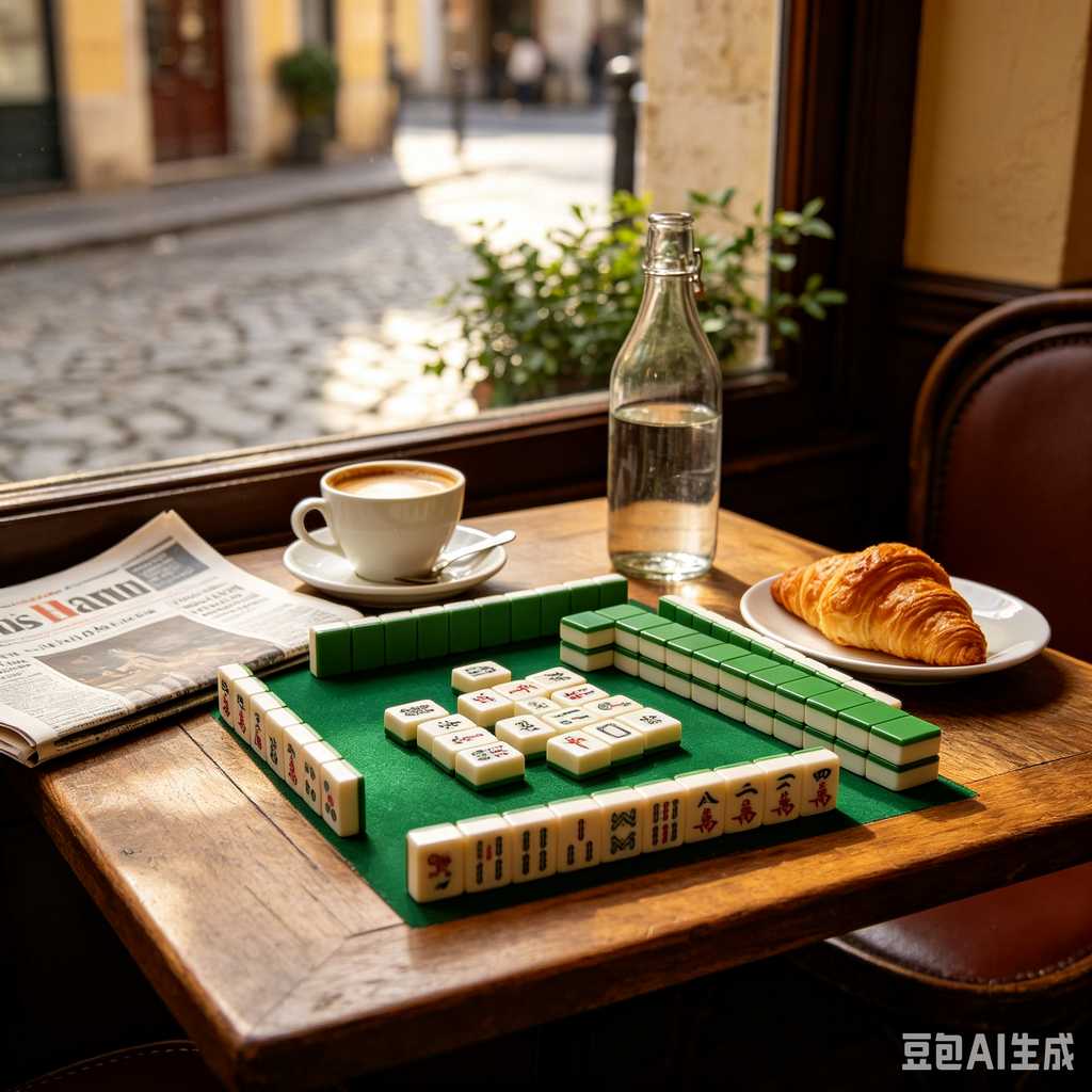 oriental style mahjong tiles