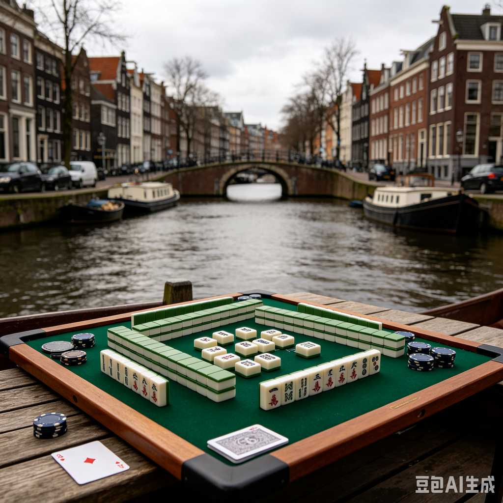 colored mahjong tile racks