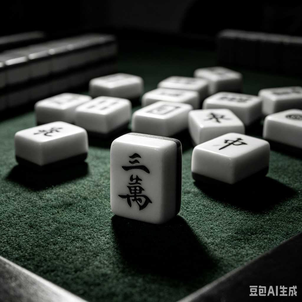 premium engraved mahjong set