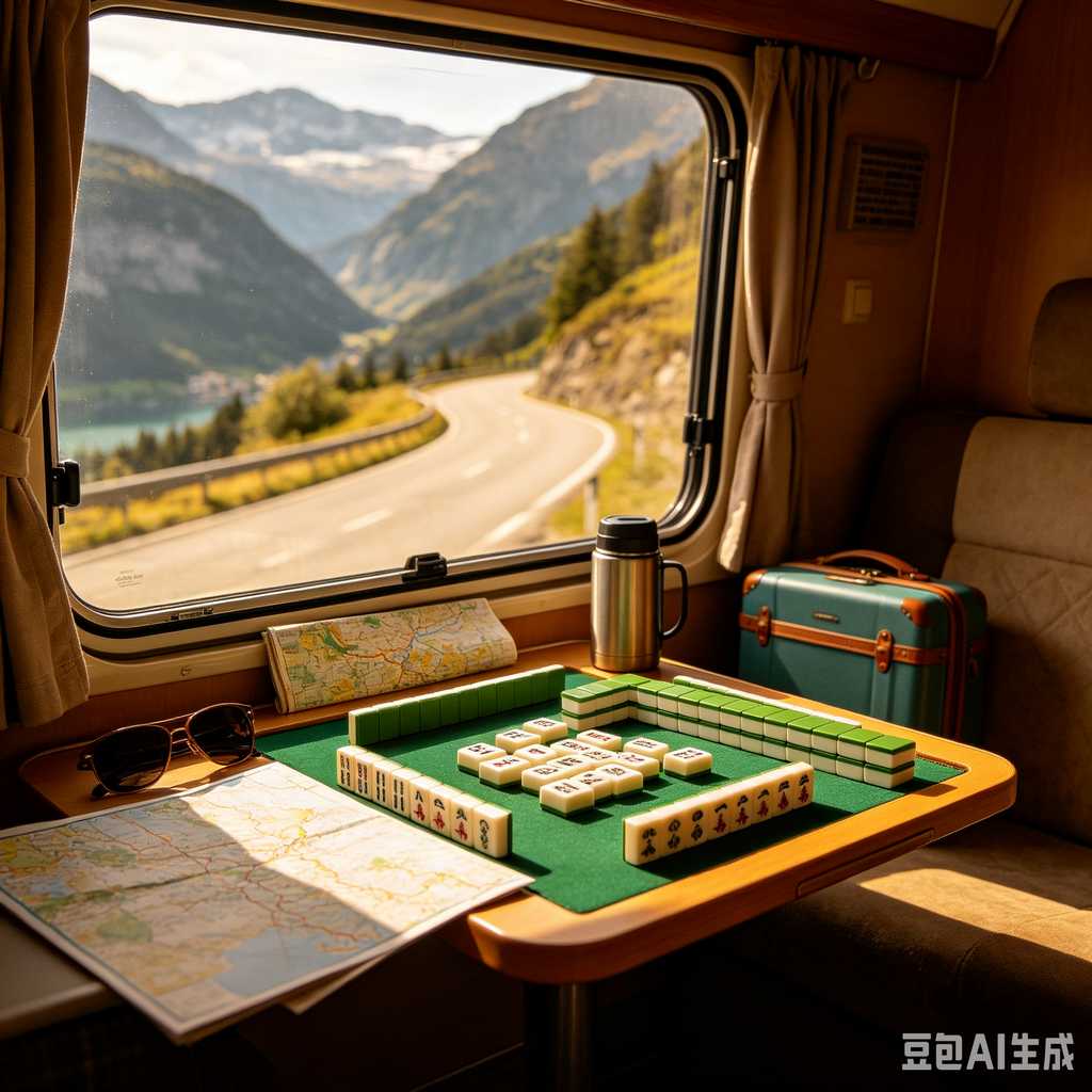classic text mahjong set