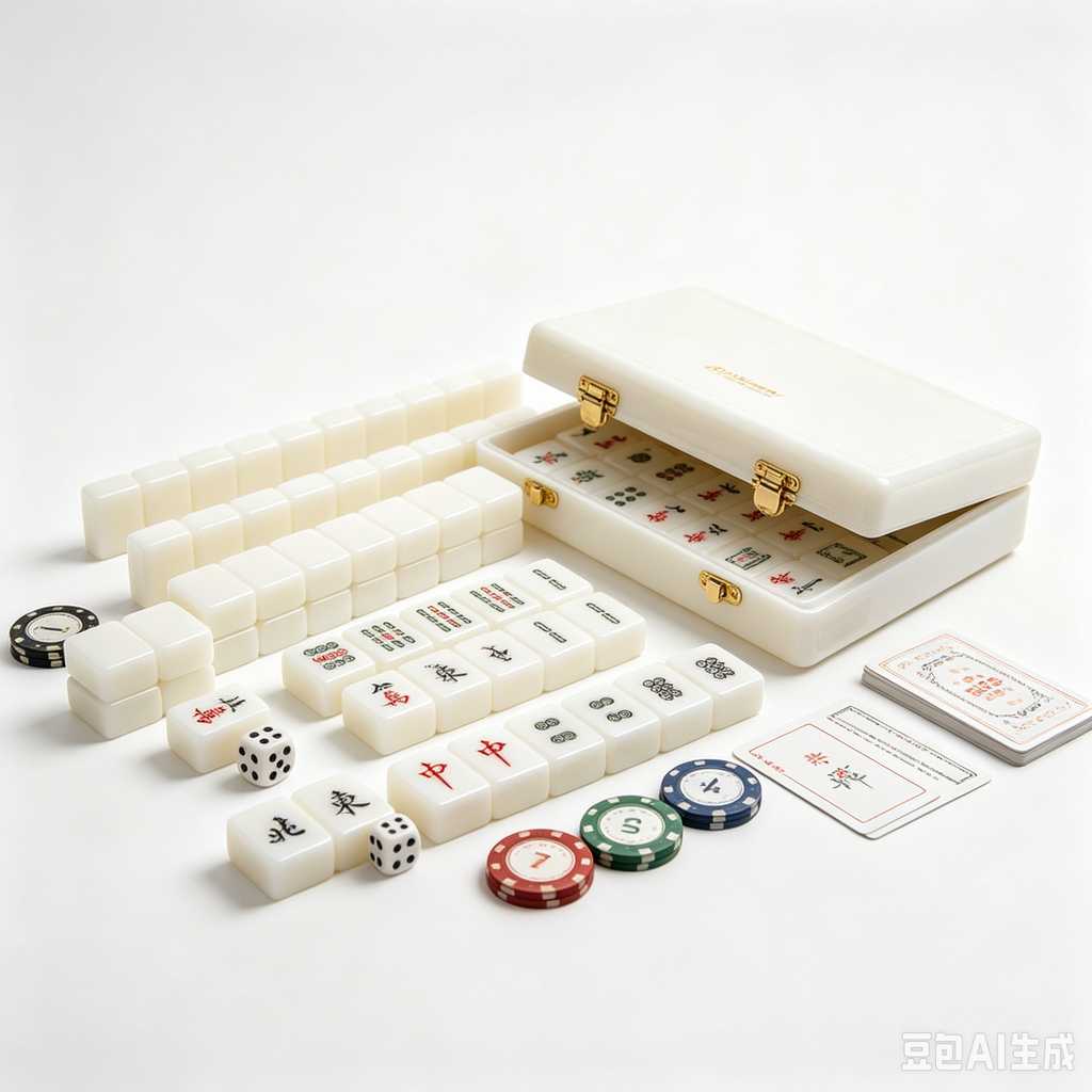small portable mahjong set