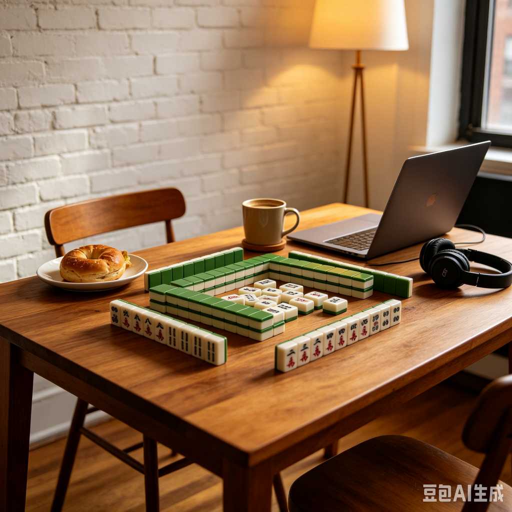 latest style mahjong tiles